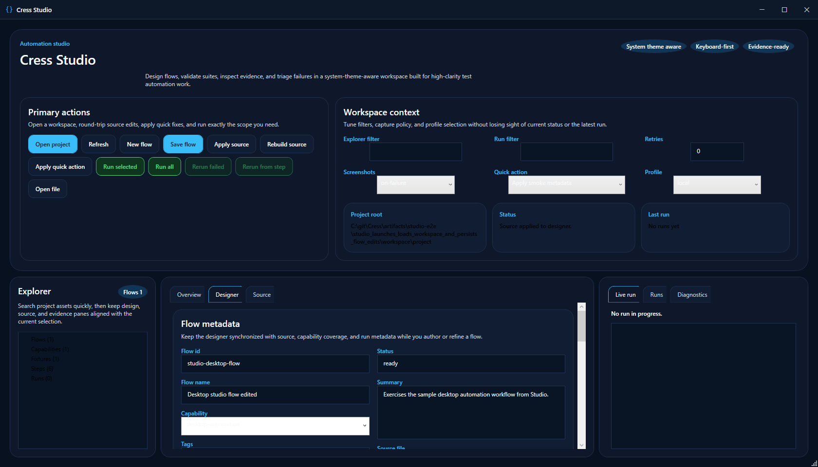 Desktop designer updated