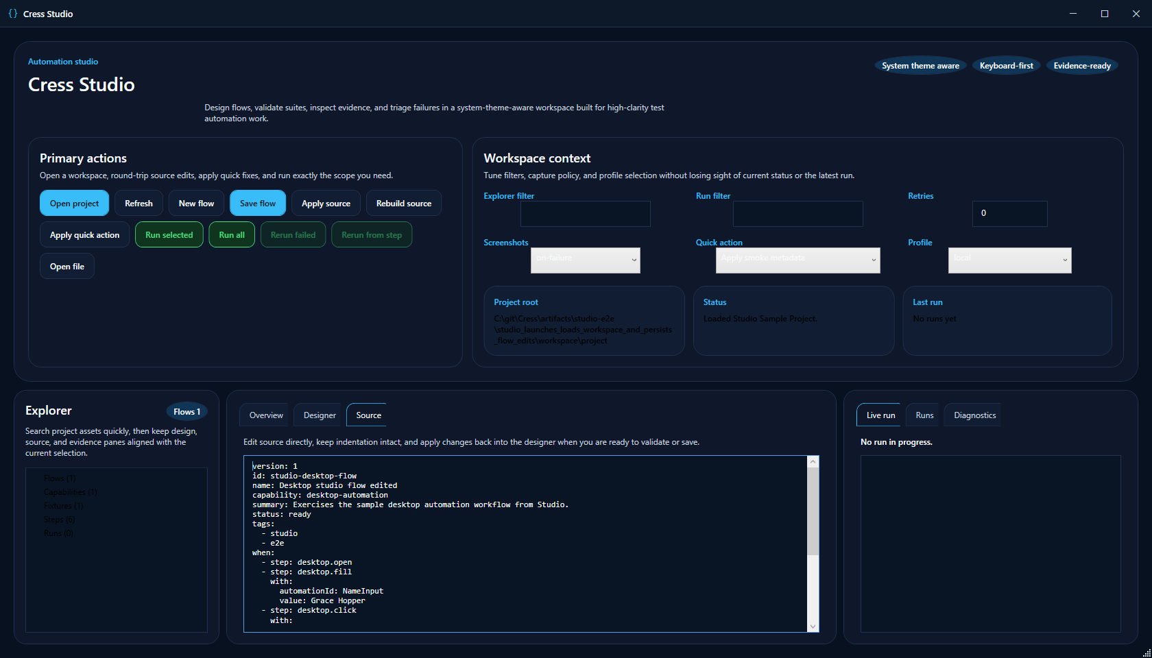 Desktop source edited