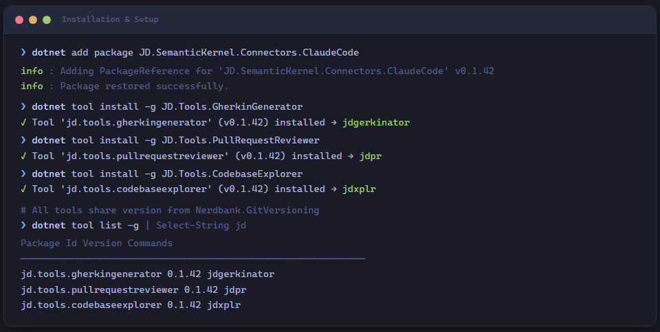 Installing the CLI tools